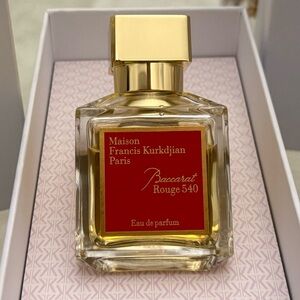 Maison Francis Kurkdjian Baccarat Rouge 540 Bottle in Gold and Red